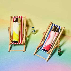 Image of lighters in lawn chairs to illustrate blog post for Friends, Inc. in Brooklyn. 